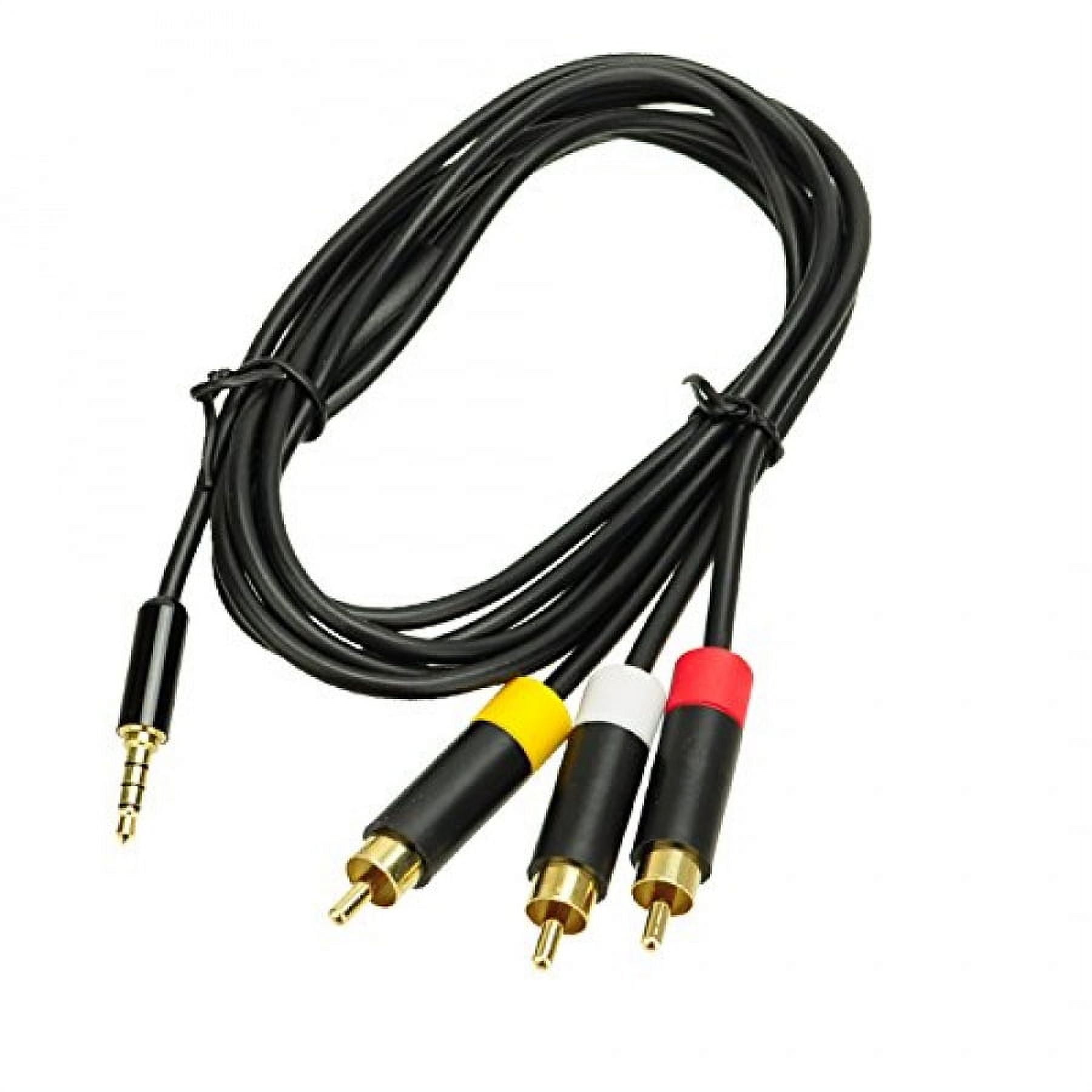 Composite AV Cable for XBox 360 E by Mars Devices