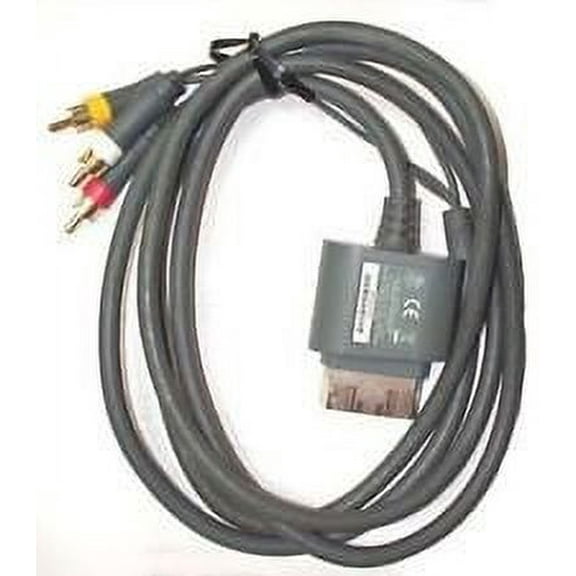 Xbox 360 Official Composite AV Cable X810973-001 Genuine