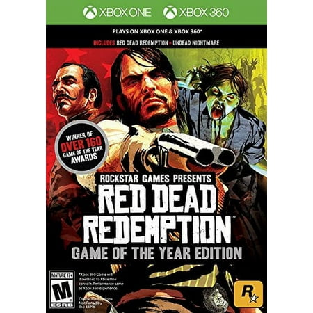 Red Dead Redemption: Game of the Year Edition - Xbox One and Xbox 360 (Refurbished)