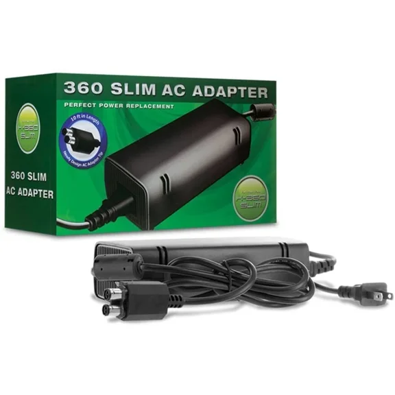 Xbox 360 Slim AC Adapter (10ft in Length) - 360 (In stock usually ships within 2