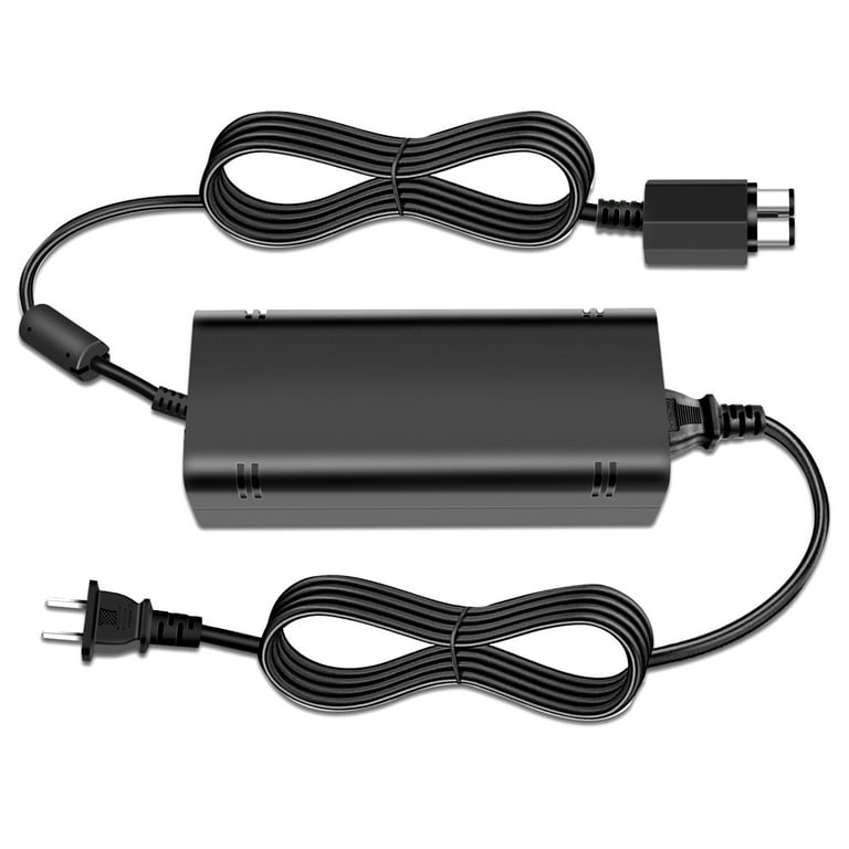 AC Adapter for Xbox 360 Slim, Power Supply with Cord Replacement