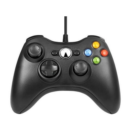 Xbox 360 Wired controller Gamepad Controller for Xbox 360(Black)