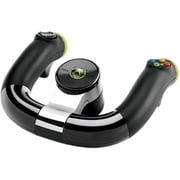 Microsoft Xbox 360 Wireless Speed Wheel Video Game Controller, Black 1 Count