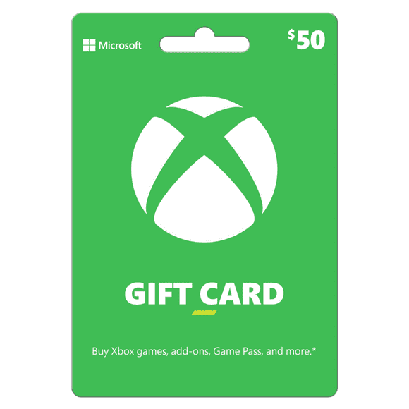 Xbox $50 Gift Card [Physical]