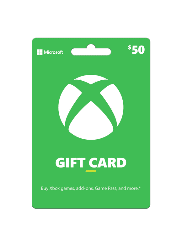 Xbox $50 Gift Card [Physical]