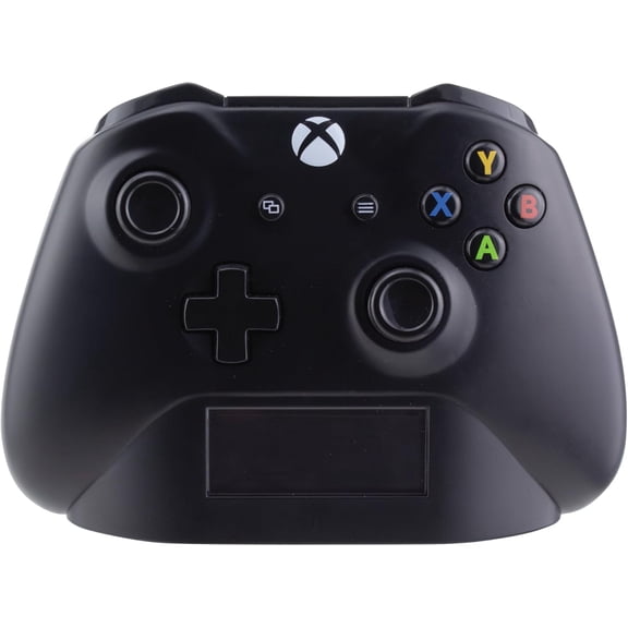 Xbox Black Controller Alarm Clock, Officially Licensed Merchandise