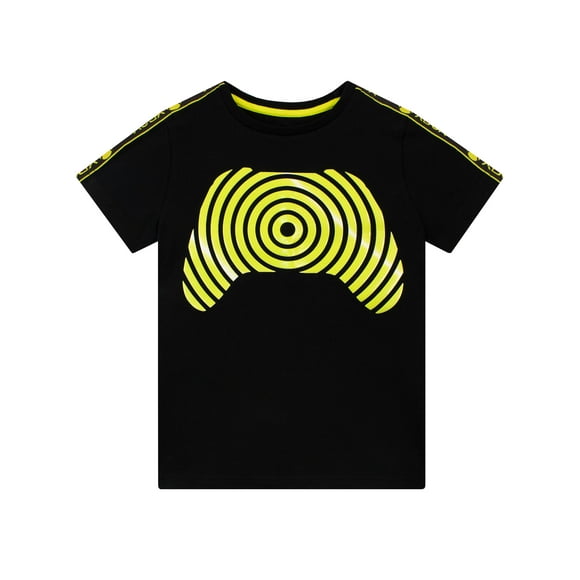 Boys Controller T-Shirt Black Sizes 4-14