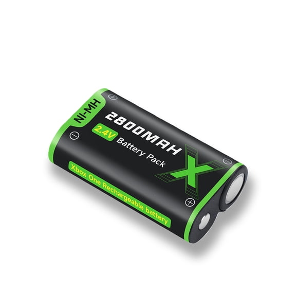 Xbox Controller Battery Pack, 1 Pack 2800mAh Rechargeable Battery Pack for Xbox, Series X, Series S, One/ X/ S, Elite Controllers