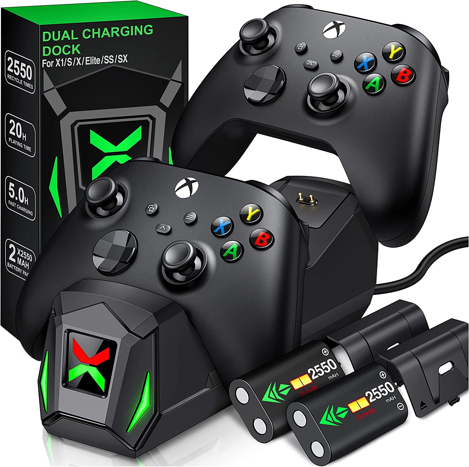 Xbox Series XS & PC White Afterglow Wave Controller by PDP