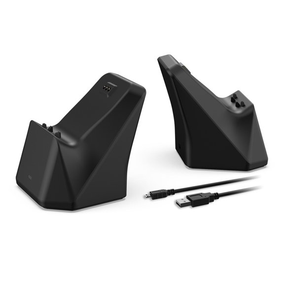 Xbox Controller Charging Station with Rechargeable Battery Pack Set, ABS Dual Charger Dock with LED Indicator, Multi-Protection Charging Stand & Storage Holder Compatible with Xbox Series X/S