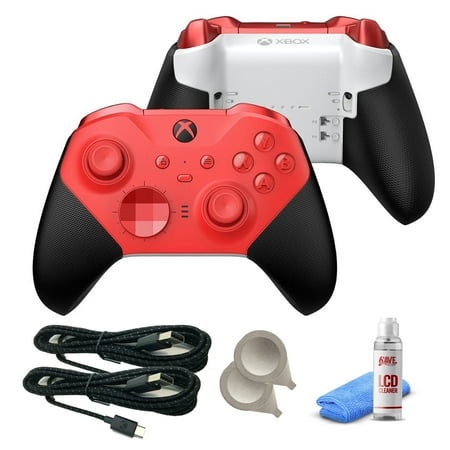 Xbox Elite Series 2 Wireless Controller Core - Red with Cleaning Kit
