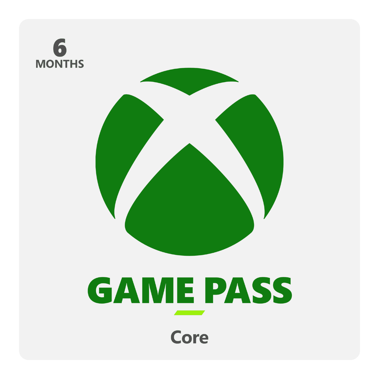 Xbox Game Pass Core 6 month - [Digital]