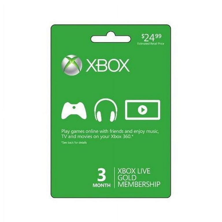 Xbox Game Pass Core / Live Gold 3 Month Code Global INSTANT DELIVERY  Stackable