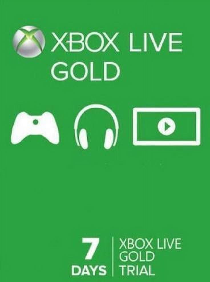 Xbox Live 7 Day Code Walmart