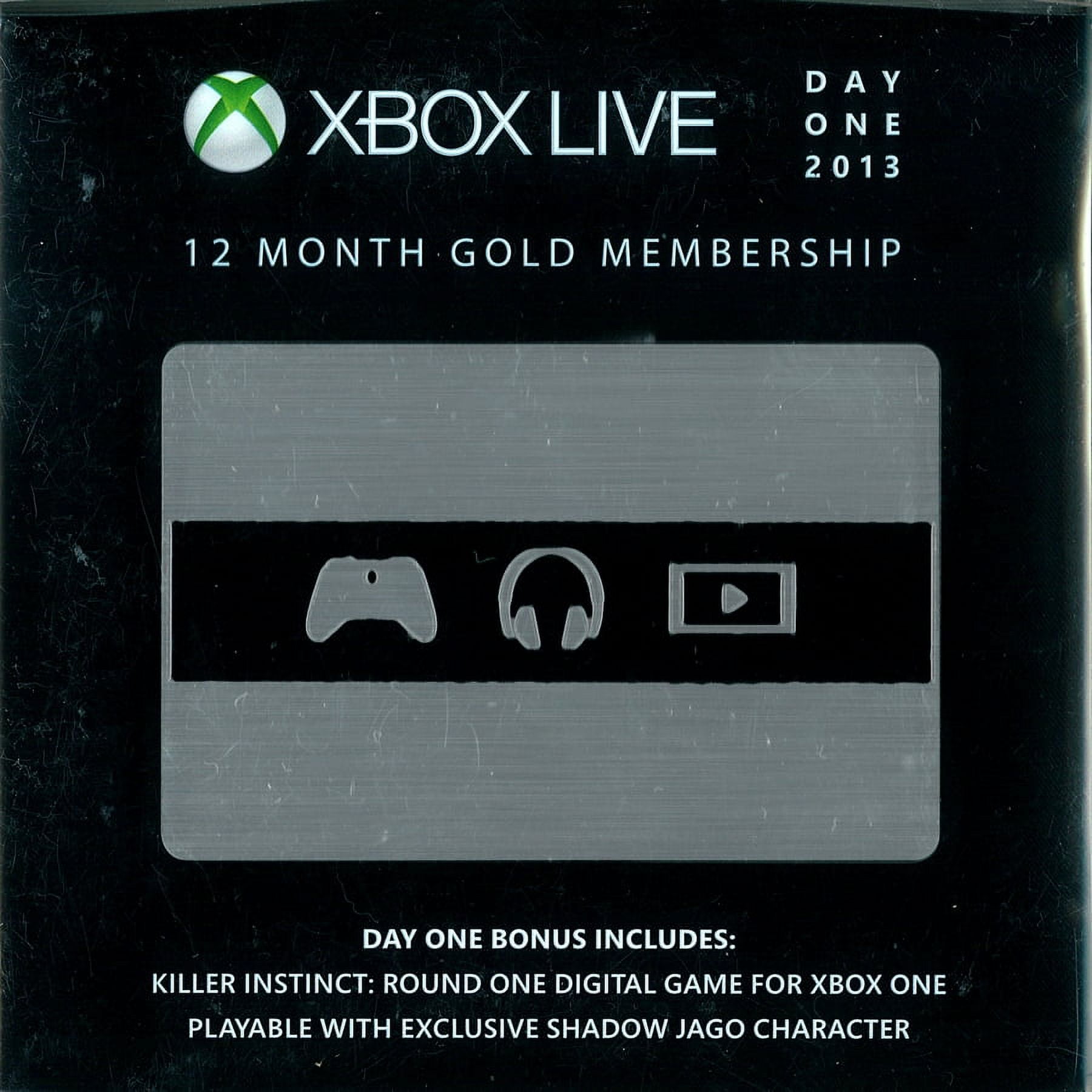 Xbox One Xbox Live Gold Membership Online Microsoft Xbox Live Gold