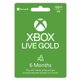 thumbnail image 1 of Xbox Live Gold 6 Months Gift Card [Physical], 1 of 2