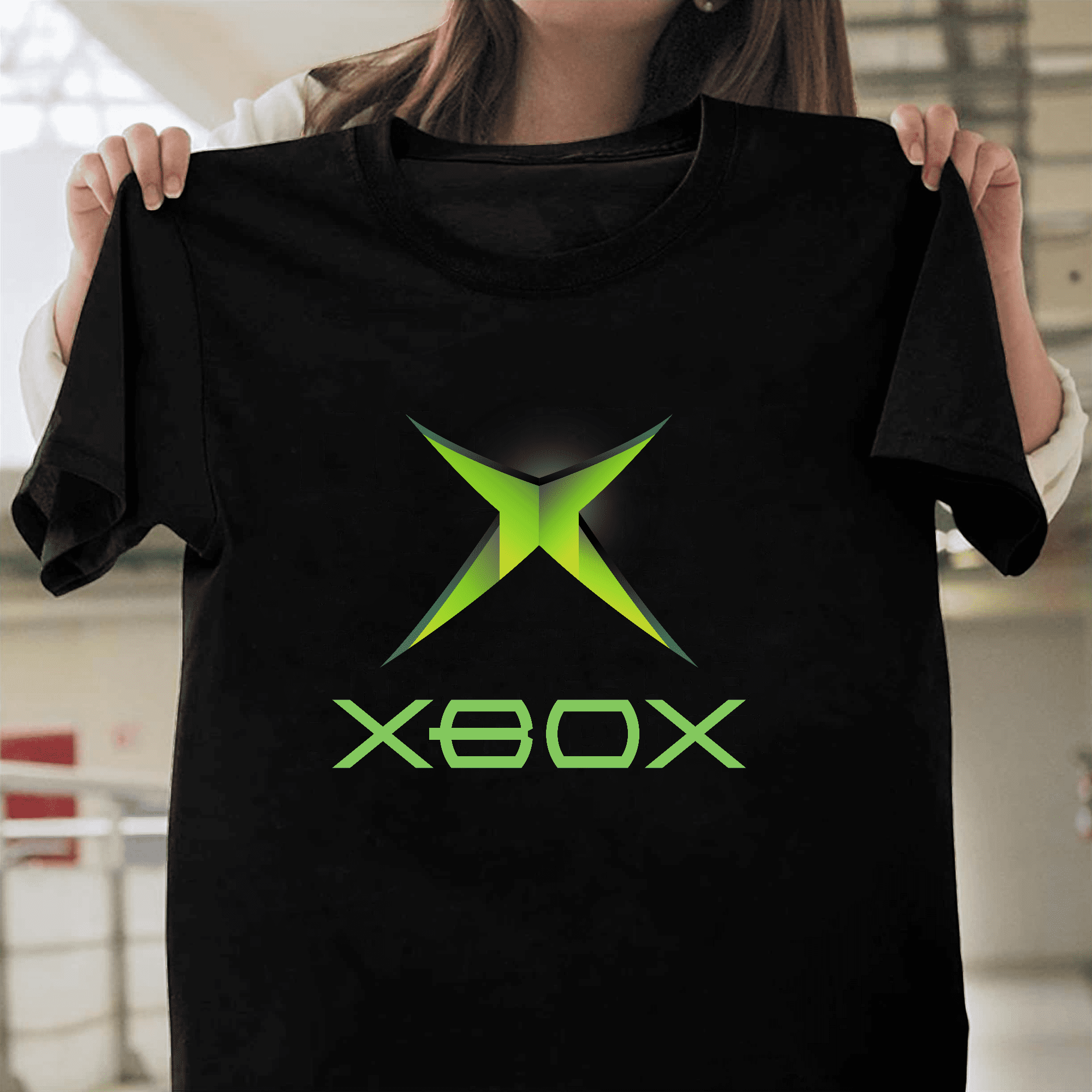 Xbox Logo Green Sphere Microsoft Gaming Console Gamer Vintage Video Game V1130459 Unisex T-Shirt, Size Up to 5XL