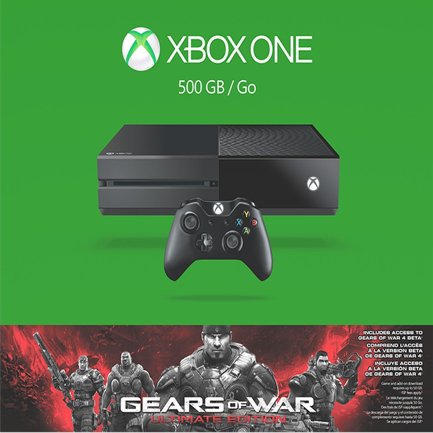 Xbox One 500GB Gears of War Ultimate Edition Console Bundle 