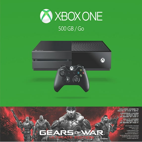 Xbox One 500GB Console - Gears of War: Ultimate Edition Bundle