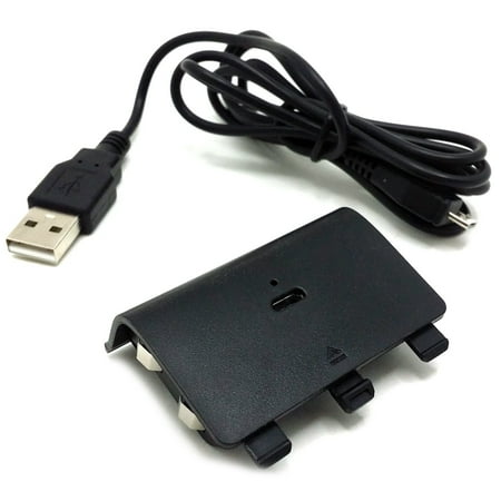 Xbox One Battery Pack - Rechargeable for Wireless Controller - Play Kit with Micro USB Charging Cable