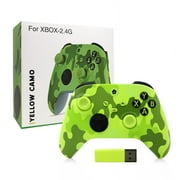 Xbox One Controller Wireless, Compatible with Xbox One Series S/X, Xbox Elite Series, PC, TURBO Function/Share Button/Built-In Volume Controls/Matte Texture with 2.4GHz Adapter