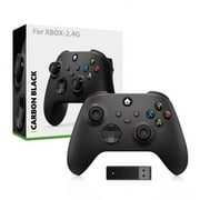 Xbox One Controller Wireless, with Xbox One Series S/X, Xbox Elite Series, PC, TURBO Function/Share Button/Built-In Volume Controls/Matte Texture with 2.4GHz Adapter-1