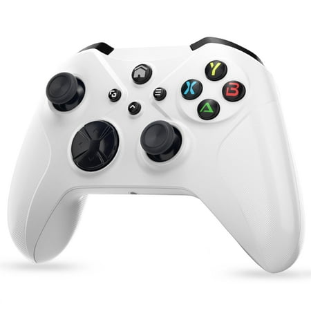 Xbox One Controller for Xbox, Support Turbo Function with Custom Mapping Key, Compatible with Xbox, Xbox One X/S, Series X/S, Windows PC, Android/IOS Devices (white)