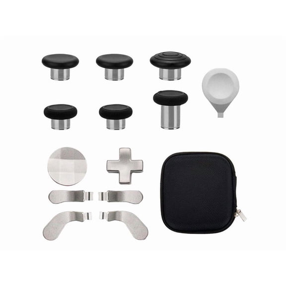 Xbox One Elite Series 2 Controller Accessories, Metal Thumbsticks Replacement, Mod Swap Joysticks, Paddles, D-Pads, Adjustment Tool