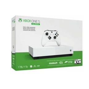 Restored Microsoft, Xbox One S 1TB All-Digital Edition, Video Game Console, White, 1, 1