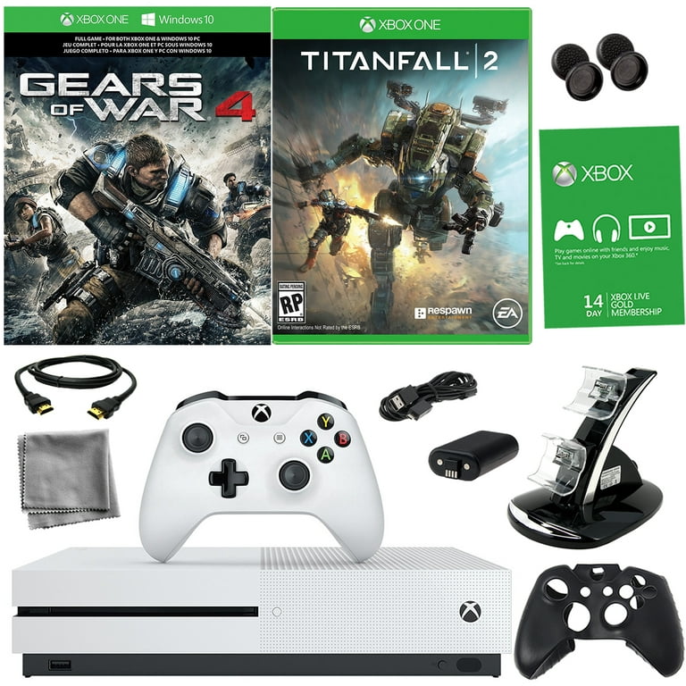 Microsoft Xbox One S Gaming Console 1TB 4K BluRay Console and Titanfall 2  Bundle