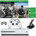thumbnail image 1 of Xbox One S 1TB Gears of War 4 Bundle With Watch Dogs 2 & Dual Charger, 1 of 6