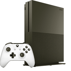 Pre-Owned Xbox One S 1TB Military Green Console W/ White Controller