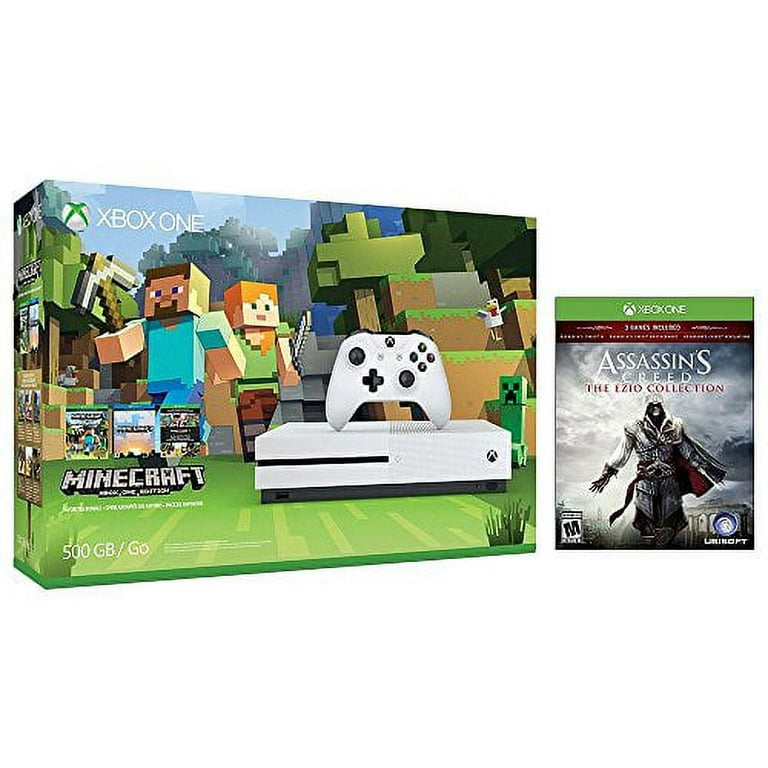 Minecraft bundle xbox on sale one s