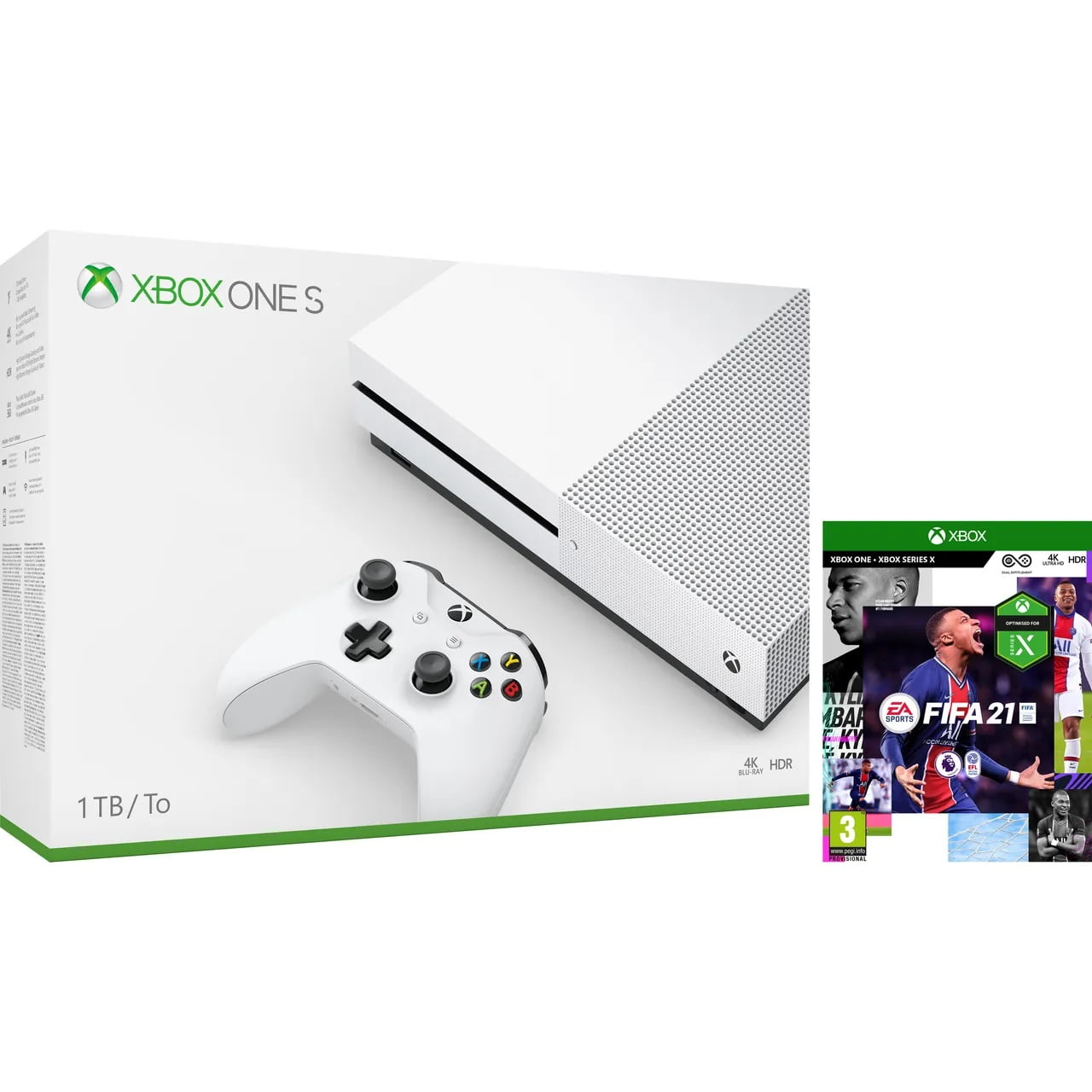 Xbox One S 1TB 4K 