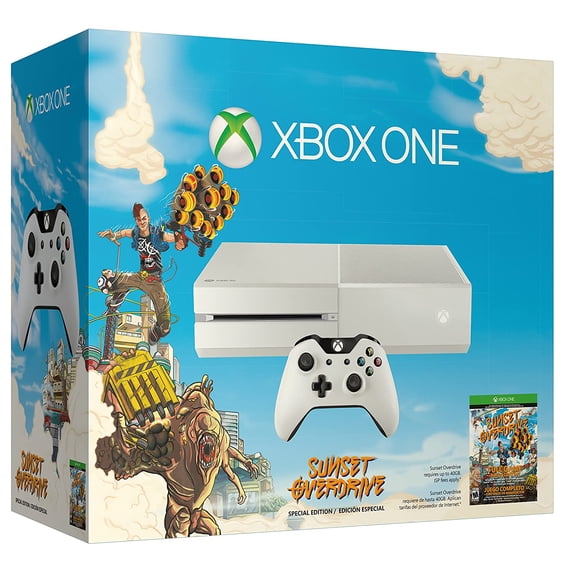 Pre-Owned Xbox One Special Edition Sunset Overdrive Bundle