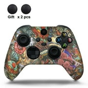 Xbox Series Grip Silicone Case Series S/X Line Grip Protector with Button Caps