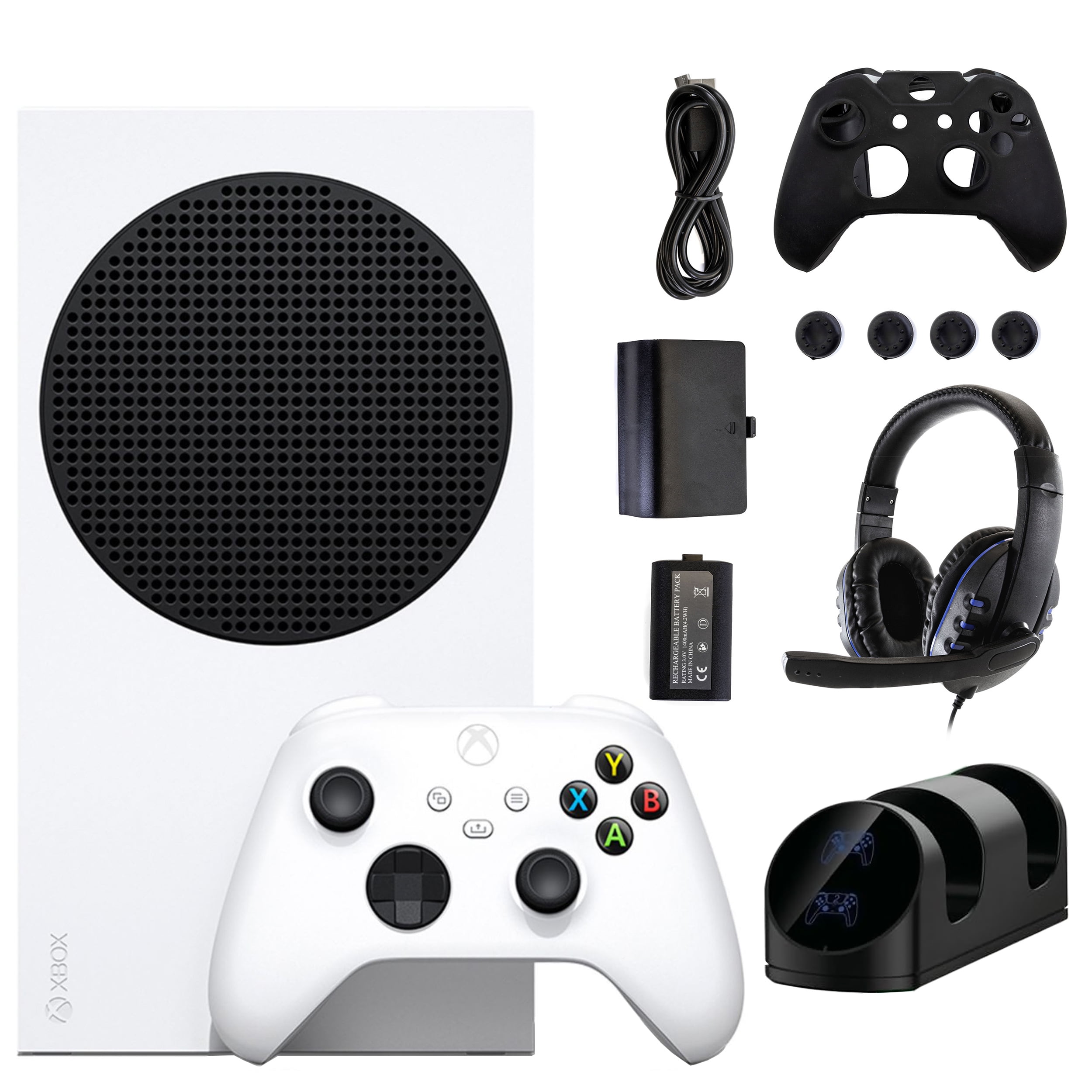 Microsoft Xbox Series S 512GB Gilded Hunter Bundle cor branco