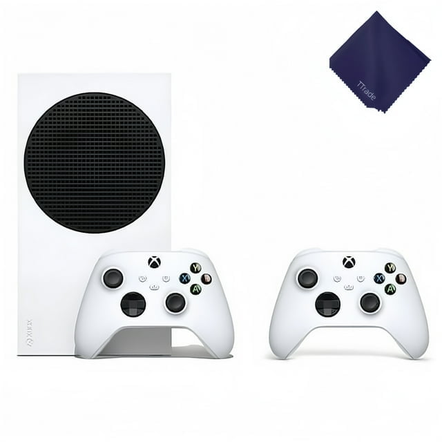 Xbox Series S 512GB All-Digital Console (Robot White) with Extra Controller  Next-Gen Gaming, 1440p 120 FPS