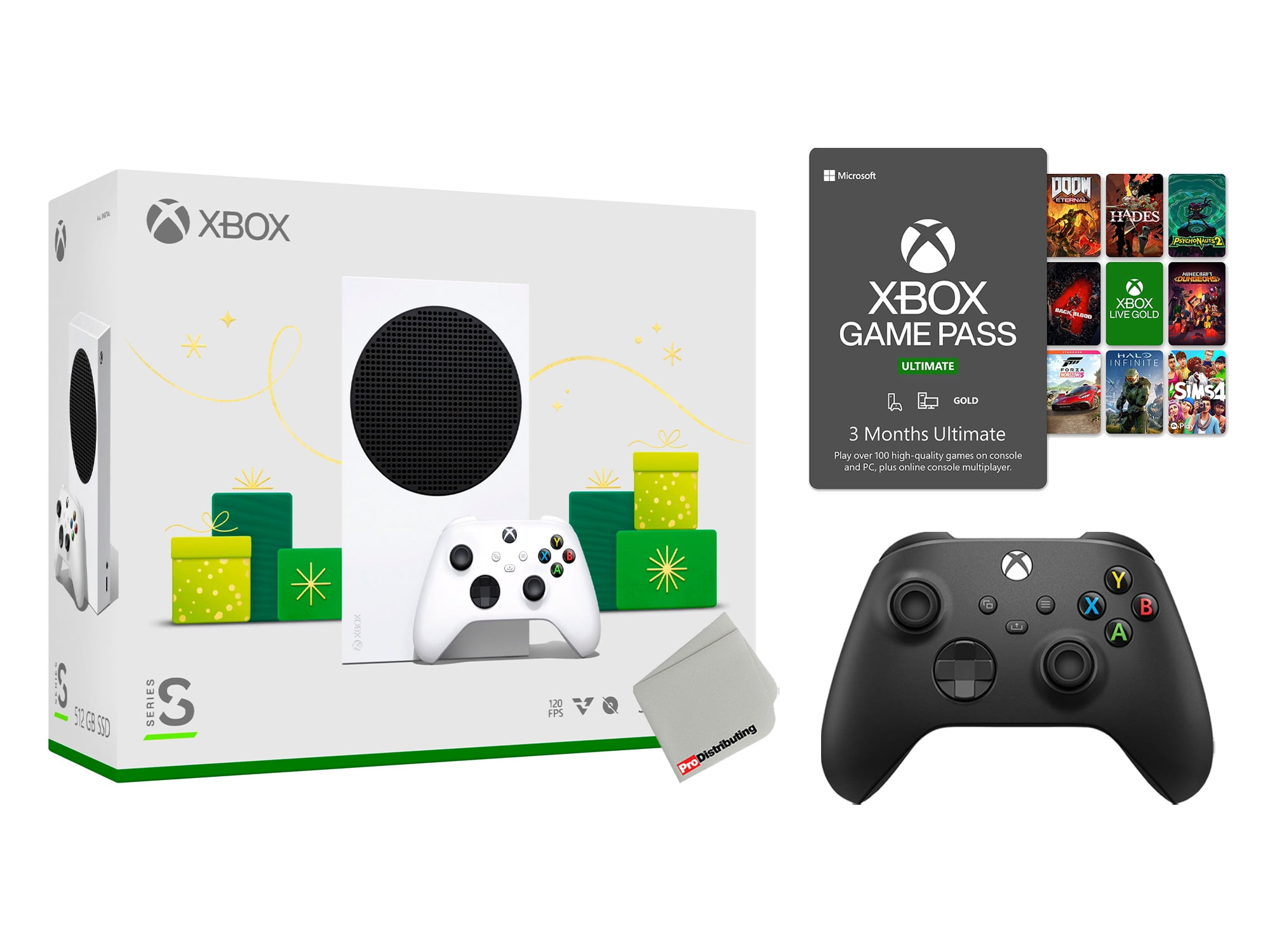 2022 Newest Edition-Microsoft Xbox-Series-S 512GB SSD– White Wireless  Controller with Fight Night Champion Full Game and SUPERE High Speed HDMI  Cable