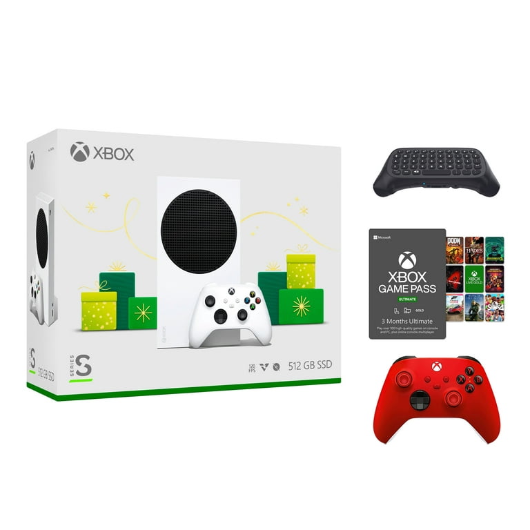 Xbox Series S 512GB All Digital Holiday Bundle Console with Extra
