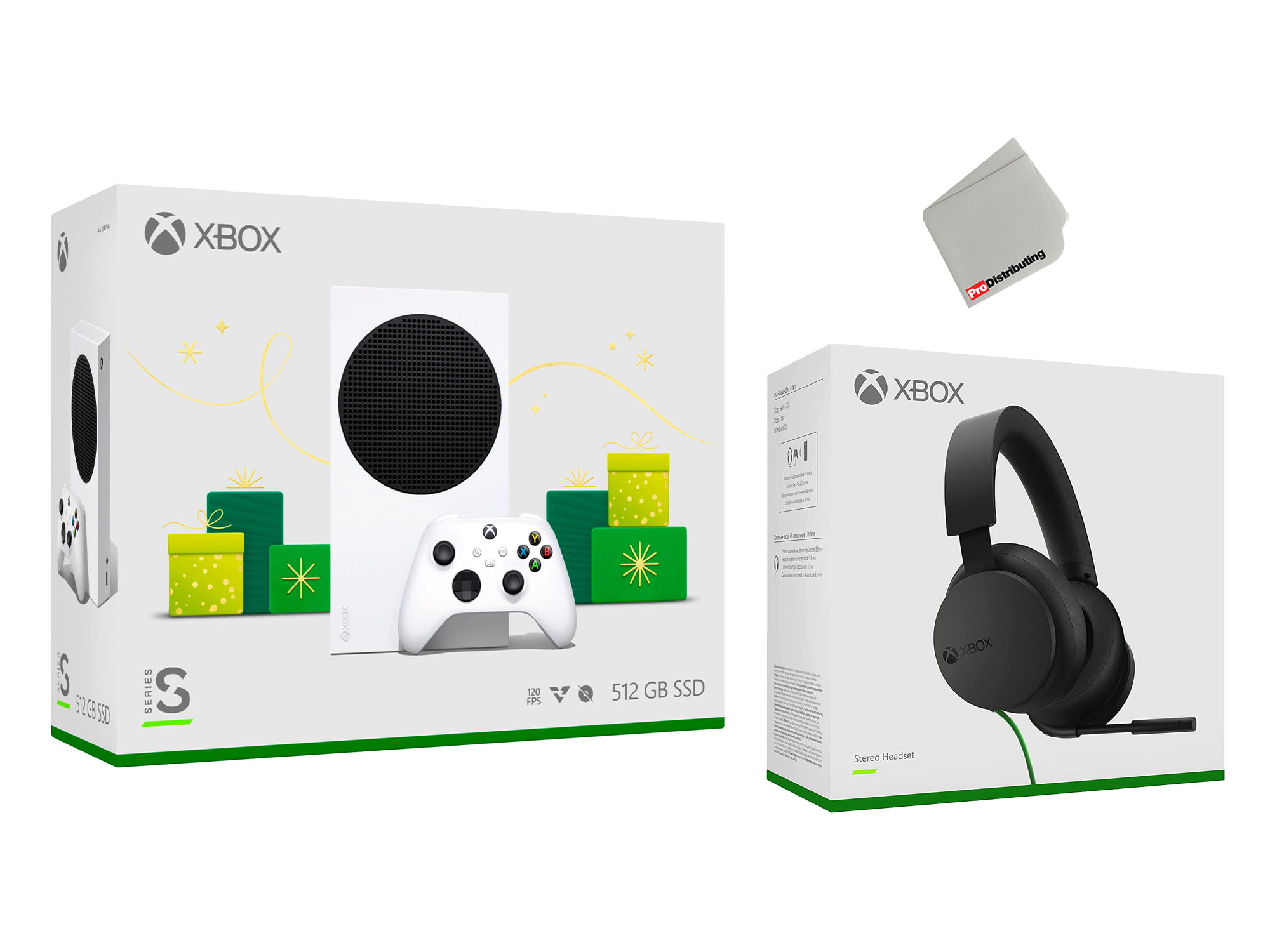 Xbox Series S and Stereo Headset Bundle