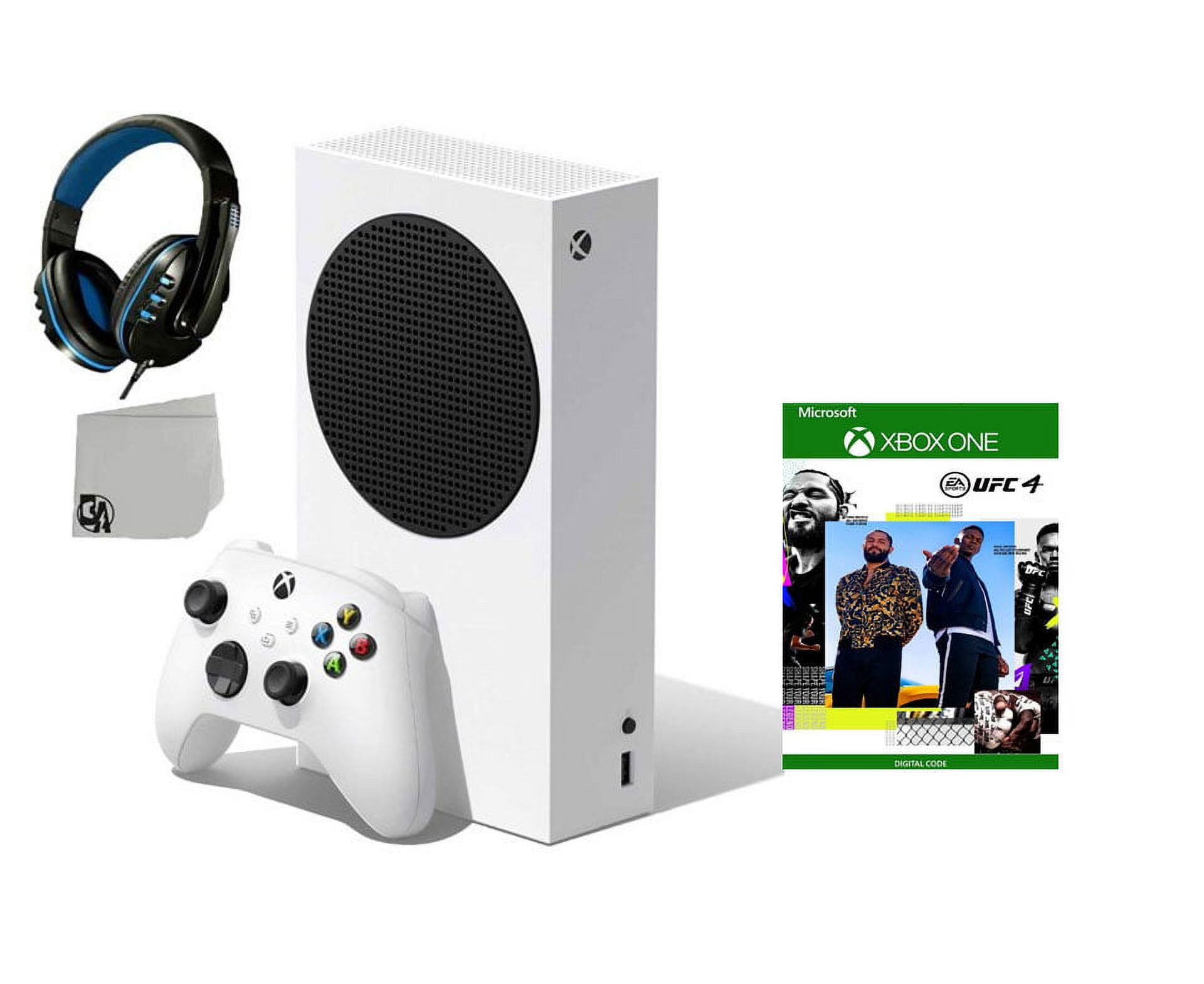 Xbox Series S Video Game Console White with UFC 4 BOLT AXTION Bundle ...