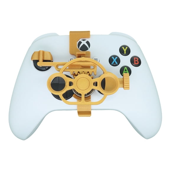 For Xbox Series S/X Controller 3D Mini Racing Steering Wheel, Game Gamepad Joystick Racing  Simulator Auxiliary Mini Steering Wheel,Gaming Accessories