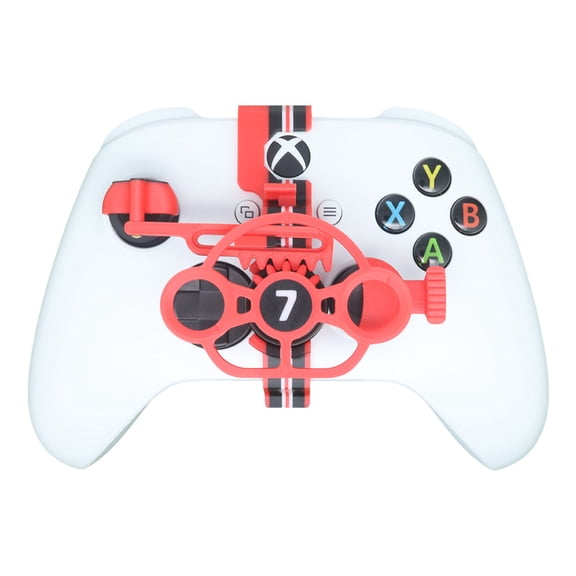 For Xbox Series S/X Controller 3D Mini Racing Steering Wheel, Game Gamepad Joystick Racing  Simulator Auxiliary Mini Steering Wheel,Gaming Accessories
