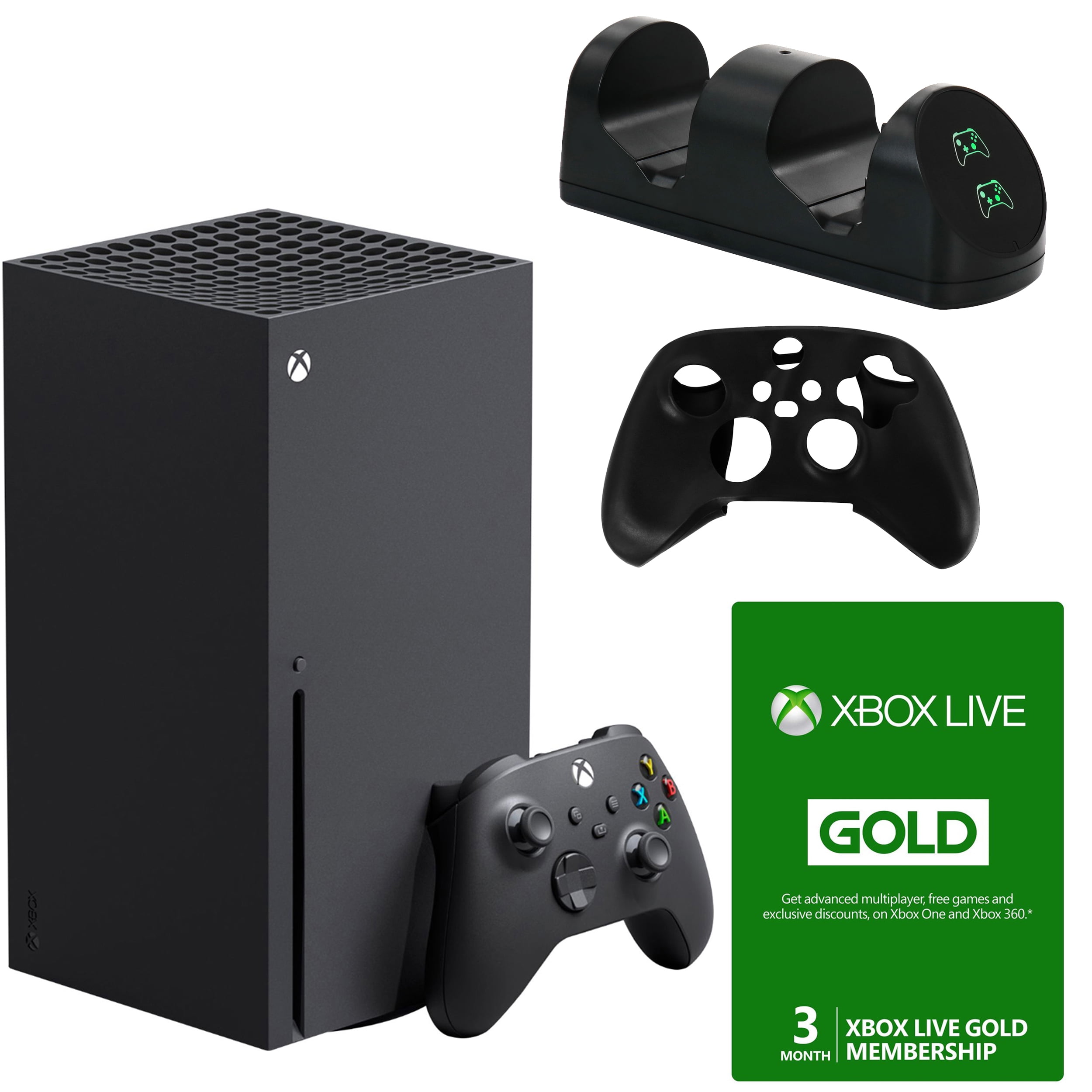 Microsoft Xbox Series S 512 GB SSD All-Digital Console (Disc-Free Gaming) -  Fortnite & Rocket League - Wireless Controller (Renewed)