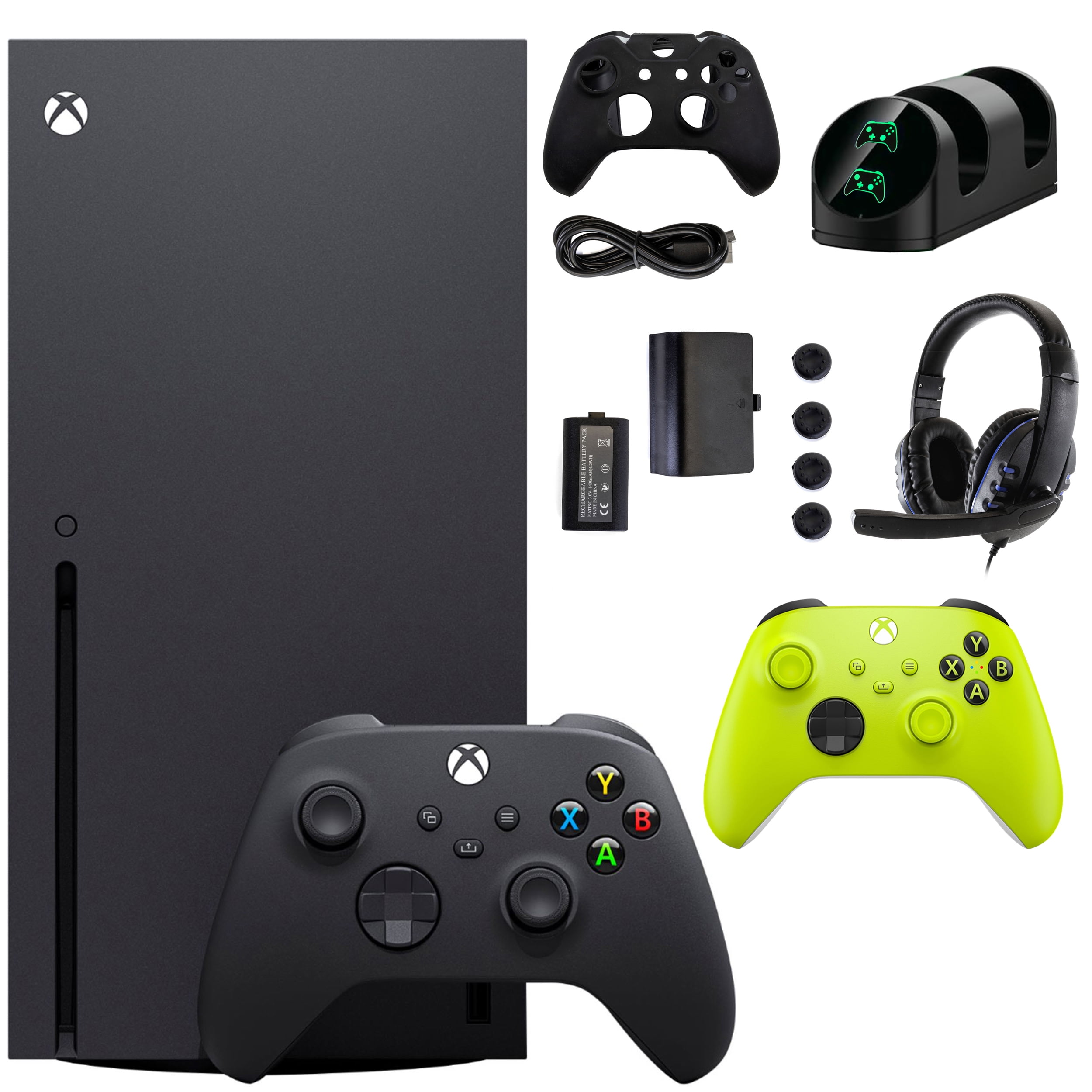 Microsoft Xbox One S 1TB Battlefield 1 Green Bundle With 8 in 1 Kit 