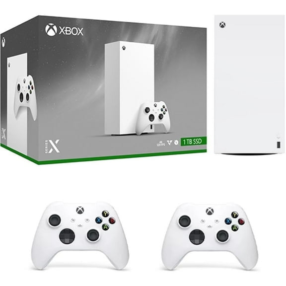 Xbox Series X 1TB Digital Edition Robot White + Extra Xbox Wireless Controller Robot White