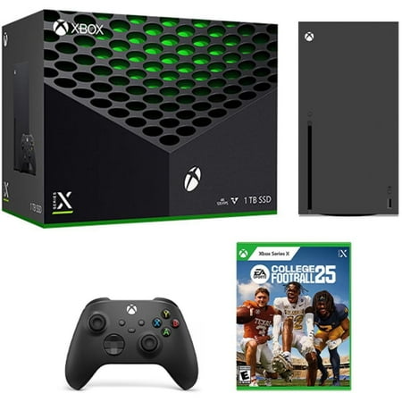 Xbox Series X 1TB SSD Console + College Football 25 Standard Edition Xbox