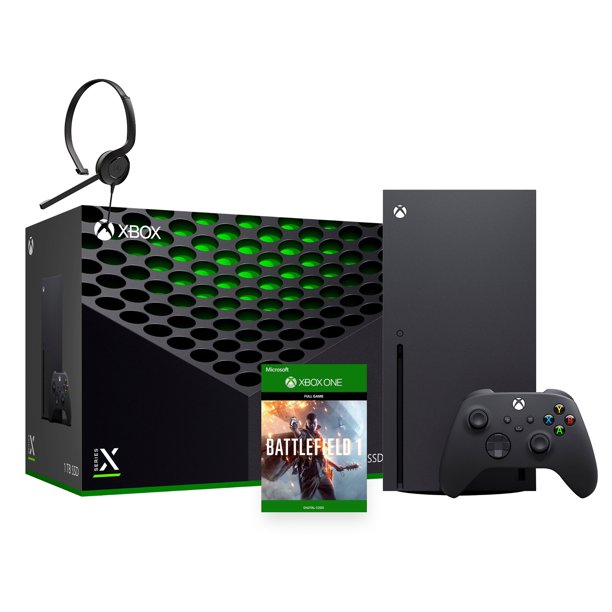 Xbox Series X Console Bundle - Flagship Xbox 1TB SSD Black Gaming