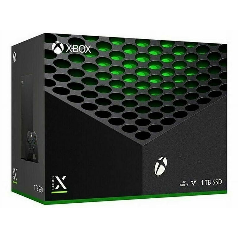 Xbox Series X Disk Version, 1TB SSD, 4K gaming, 8K HDR, Up to 120FPS